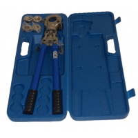 ALICATE DE PRENSAR TUBO PEX  POR CRIMPAGEM COM MATRIZES 16 / 20 / 26 / 32 E MALETA